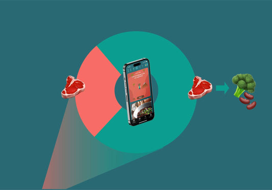 73% of the omnivores and flexetarians eat less meat