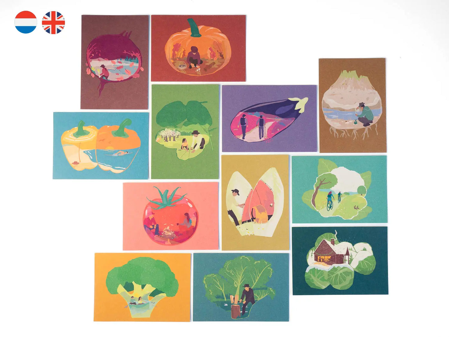 12 Kaarten met een Seizoensrecept