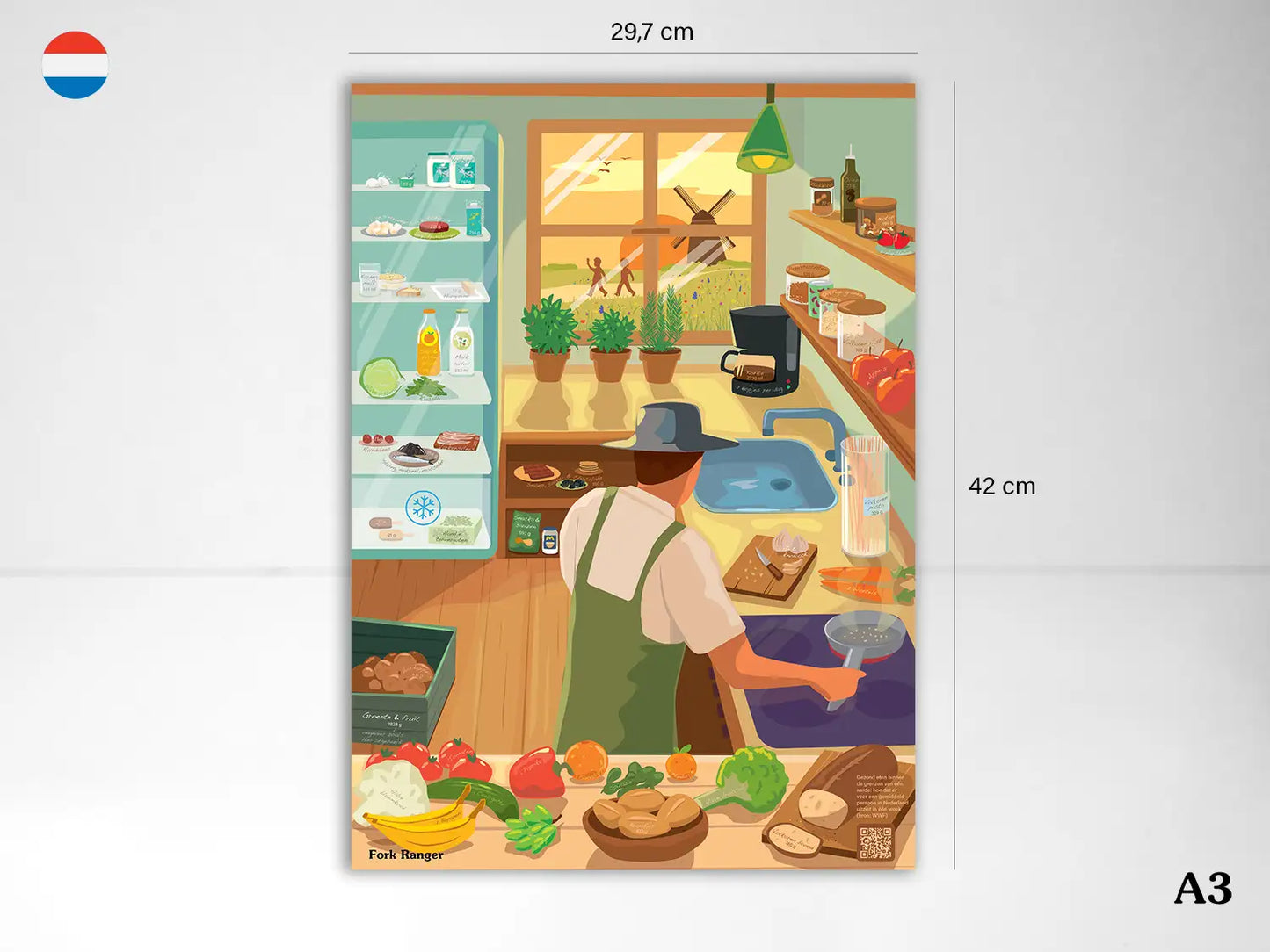 Poster – Gezond eten binnen de grenzen van één aarde