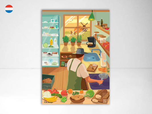 Poster – Gezond eten binnen de grenzen van één aarde